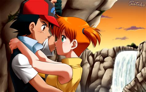 ash ketchum and misty